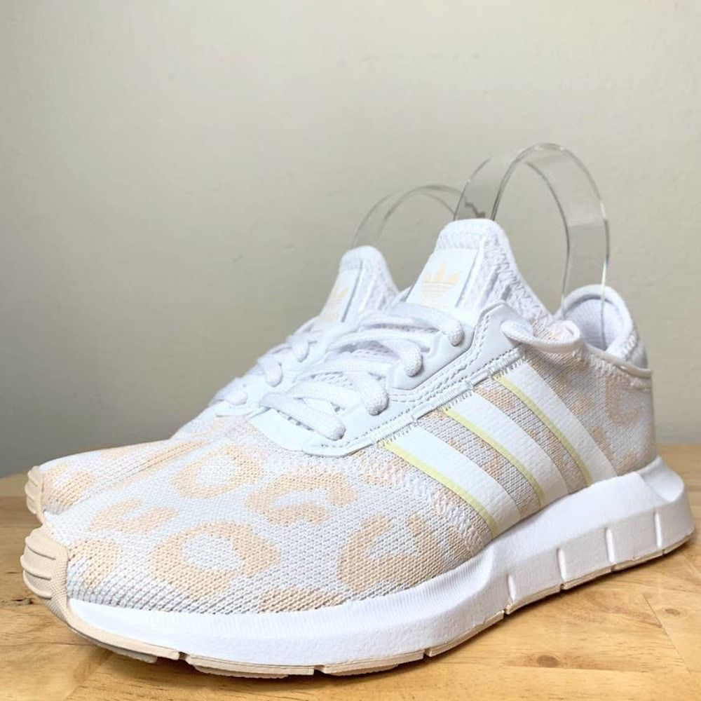 Adidas Original Swift Run X Halo Ivory White Animal Leopard Sneaker